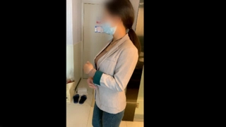 洗洁精配方石家庄健身女教练，叫声可射