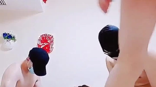 卧槽，各种姿势多有❤️老汉推车，观音坐莲，后入啪啪法式舌吻，操久